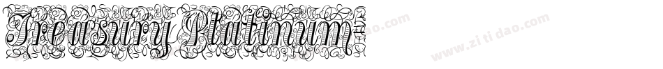 Treasury Platinum字体转换